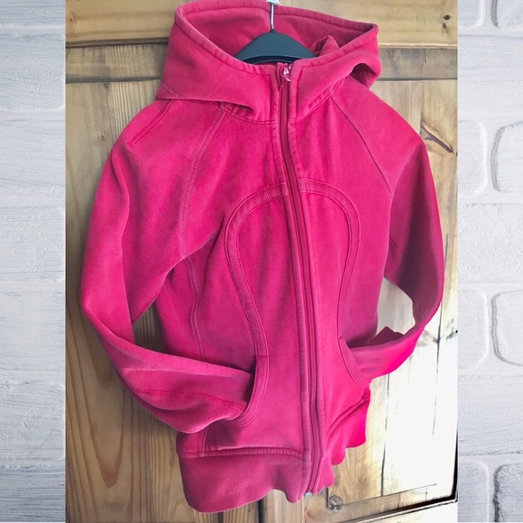 Coral Lululemon Scuba Hoodie - Picture 5 of 7